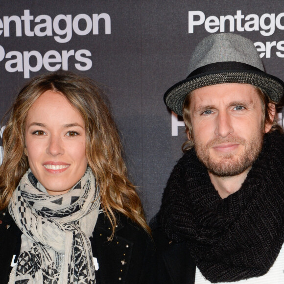 Philippe Lacheau et sa compagne Elodie Fontan - Avant-première du film "Pentagon Papers" au cinéma l'UGC Normandie à Paris, France, le 13 janvier 2018. © Borde-Coadic/Bestimage 