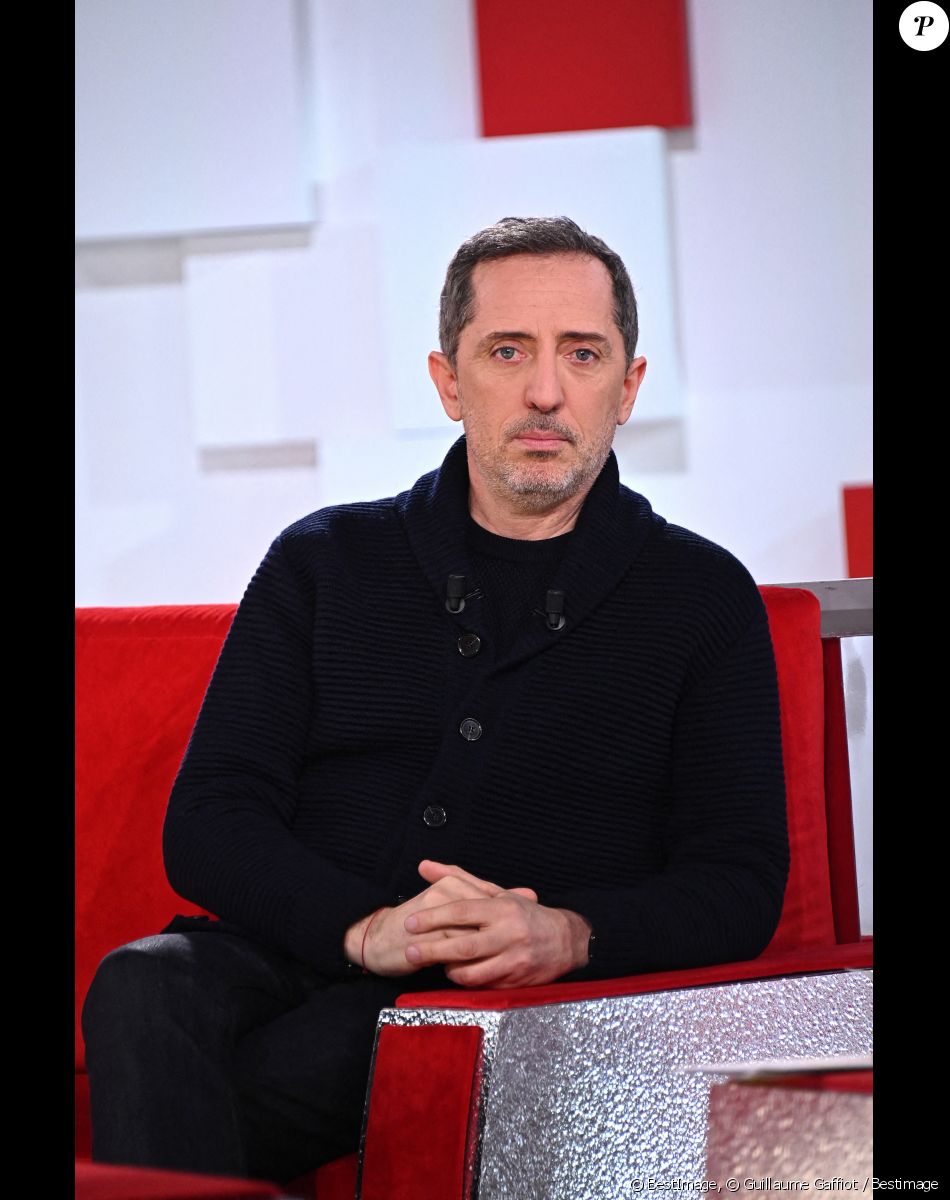Exclusif - Gad Elmaleh - Enregistrement de l'émission "Vivement Dimanche prochain" présentée par M.Drucker et diffusée sur France 2. © Guillaume Gaffiot / Bestimage