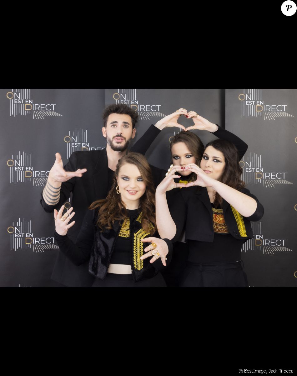 Exclusif - Le groupe Alvan et Ahez (représente la France à l'Eurovision 2022) - Backstage - Enregistrement de l'émission "On Est En Direct (OEED)", présentée par L.Ruquier et L.Salamé et diffusée en direct le 5 mars sur France 2 © Jack Tribeca / Bestimage