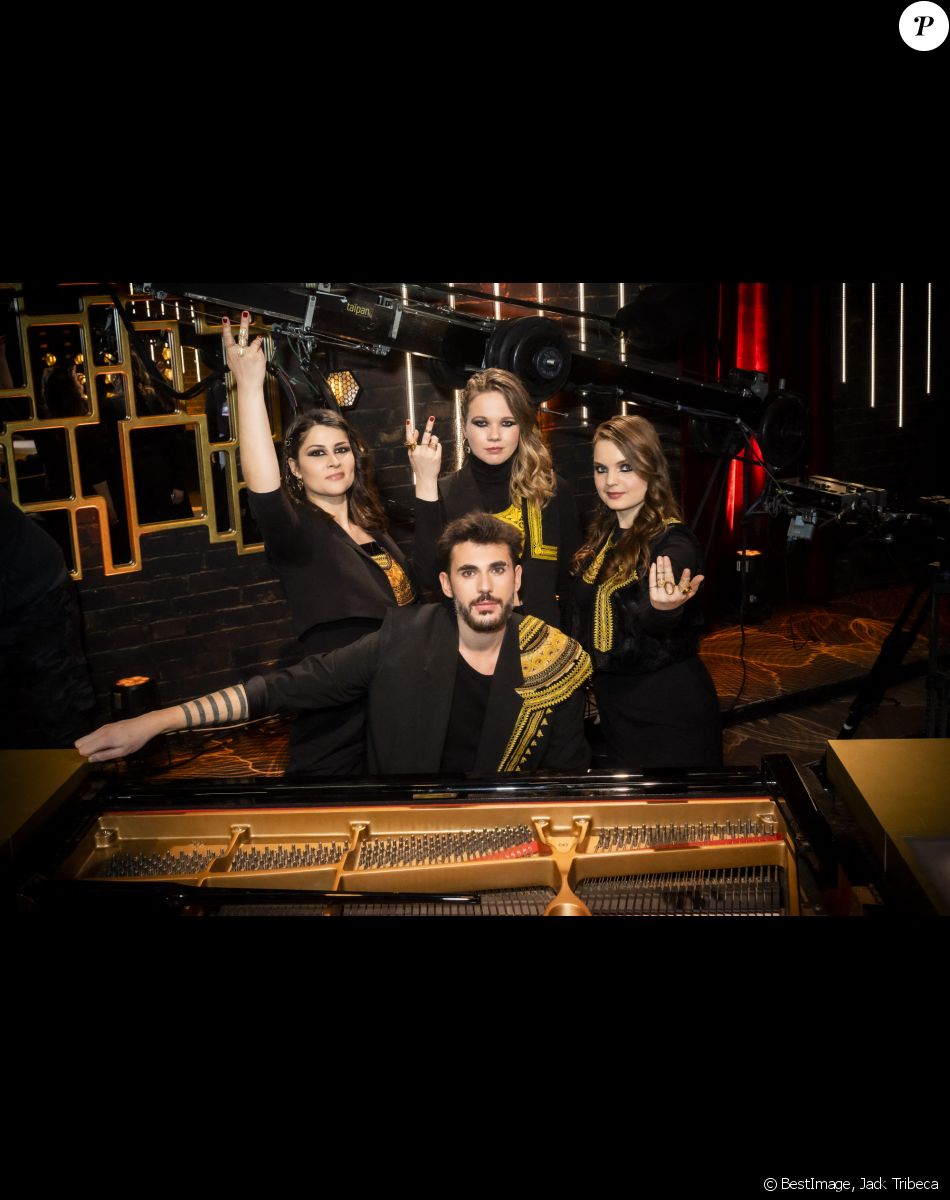 Exclusif - Le groupe Alvan et Ahez (représente la France à l'Eurovision 2022) - Enregistrement de l'émission "On Est En Direct (OEED)", présentée par L.Ruquier et L.Salamé, et diffusée en direct le 5 mars sur France 2 © Jack Tribeca / Bestimage