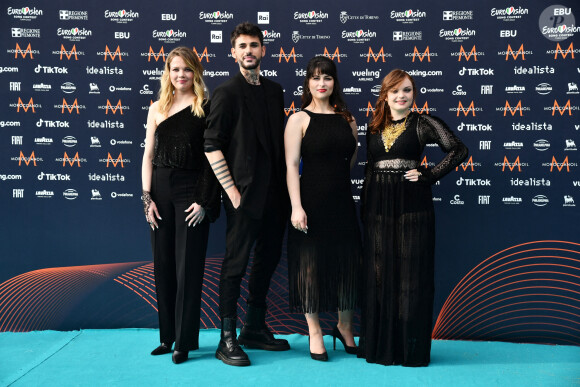 France : Alvan & Ahez au photocall de "l'Eurovision 2022" à Turin, le 8 mai 2022. 