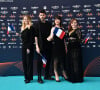 France : Alvan & Ahez au photocall de "l'Eurovision 2022" à Turin, le 8 mai 2022.