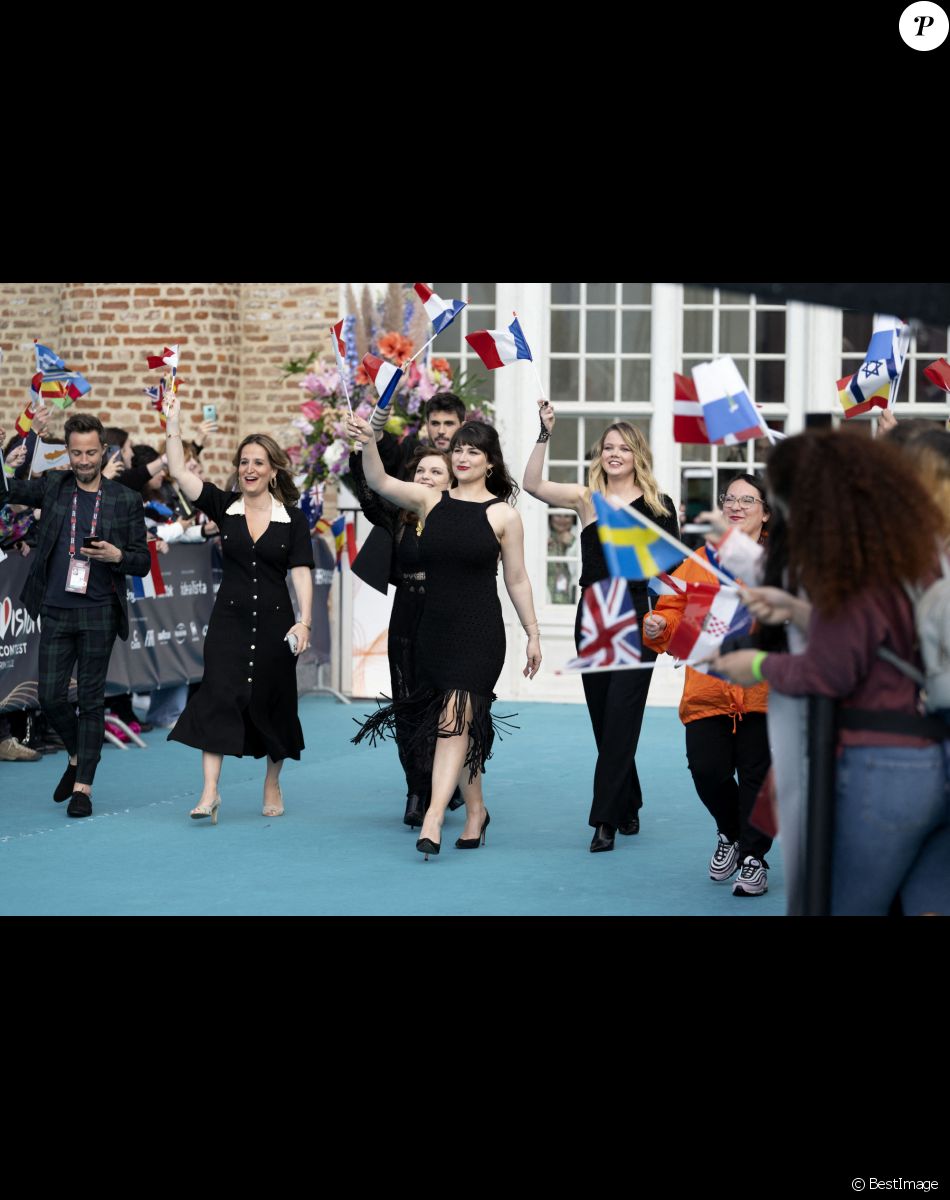France : Alvan & Ahez au photocall de "l'Eurovision 2022" à Turin, le 8 mai 2022.