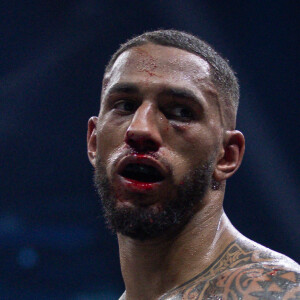 Combat de boxe opposant le français Tony Yoka au congolais Martin Bakula à l'AccorHotels Arena à Paris, France, le 14 mai 2022. Tony Yoka a été battu aux points. © Aurelien Morissard/Panoramic/Bestimage 