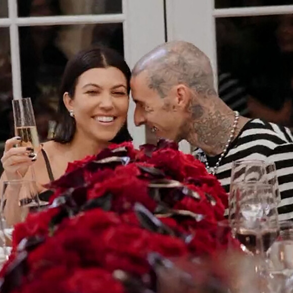 Kourtney Kardashian et Travis Barker évoquent leur envie de bébé dans la nouvelle émission "The Kardashians", sur Hulu.