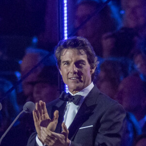 Tom Cruise - Le reine Elisabeth II d'Angleterre assiste au spectacle de son jubilé "The Queen's platinum jubilee celebration lors du Windsor Horse Show à Windsor le 15 mai 2022. 