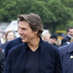 Tom Cruise assiste au Royal Windsor Horse Show, maruqnat le jubilé de platine de la reine d'Angleterre, le 15 mai 2022. L'acteur assure en parallèle la promotion du film "Top Gun: Maverick". 