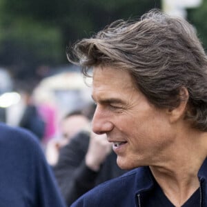 Tom Cruise assiste au Royal Windsor Horse Show, maruqnat le jubilé de platine de la reine d'Angleterre, le 15 mai 2022. L'acteur assure en parallèle la promotion du film "Top Gun: Maverick". 