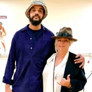 Cecilia Rodhe et son fils Joakim Noah sur Instagram.