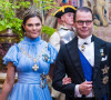 Princesse Victoria de Suède, Prince Daniel - Dîner d'Etat au palais royal de Stockholm, en l'honneur du président finlandais