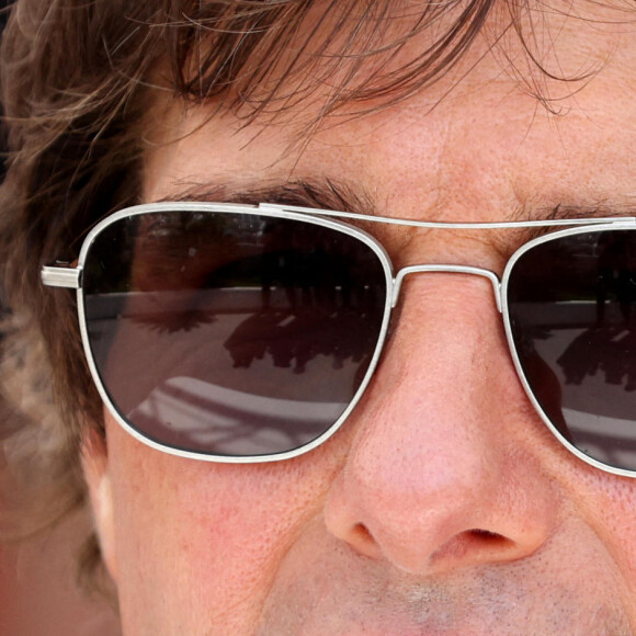 Tom Cruise au photocall de "Top Gun: Maverick " lors du 75ème Festival International du Film de Cannes, le 18 mai 2022. © Dominique Jacovides / Bestimage 