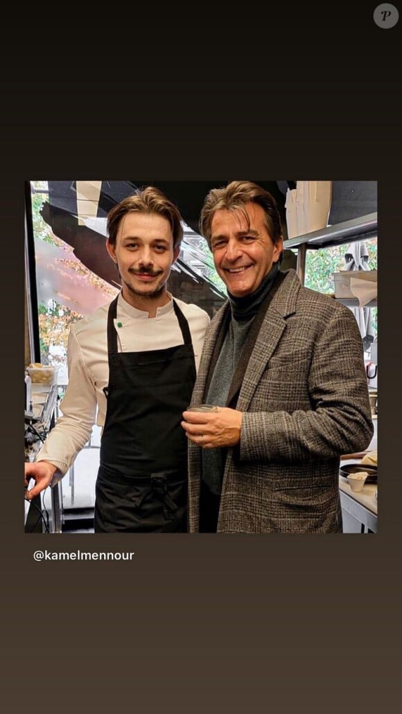Yannick Alléno et son fils Antoine sur Instagram.