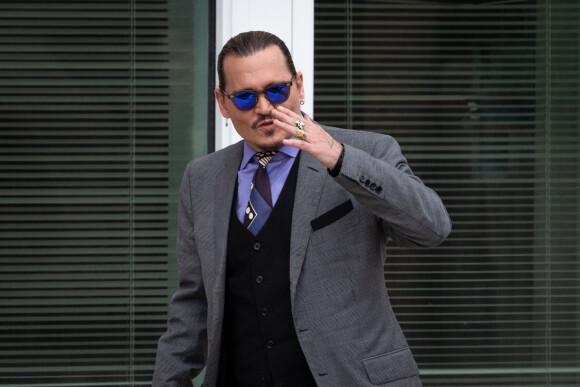 Johnny Depp et Amber Heard arrivent au tribunal de Fairfax en Virginie