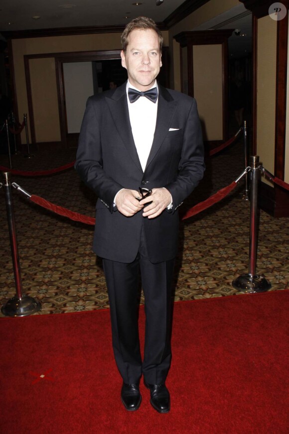 Kiefer Sutherland, à l'occasion de la grande soirée des Director's Guild Awards, à Los Angeles, le 30 janvier 2010.