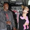 Heidi Klum et Seal en promenade avec leurs enfants dont la petite dernière Lou, à Los Angeles le 12 janvier 2010