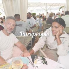 Vincent Cassel et Tina Kunakey, au naturel : le couple très assorti sur la plage à Cannes !