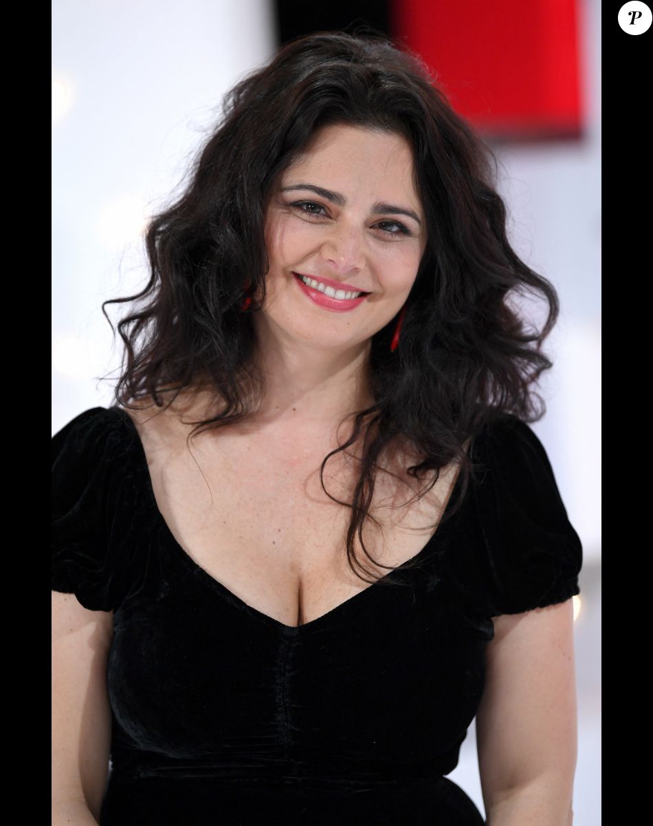 Exclusif - Shirel (Jennifer Djaoui, fille de J.Manson) - Enregistrement de l'émission "Vivement Dimanche prochain" au studio Gabriel à Paris, présentée par M.Drucker et diffusée le 28 avril 2019 sur France 2. Le 10 avril 2019 © Guillaume Gaffiot / Bestimage