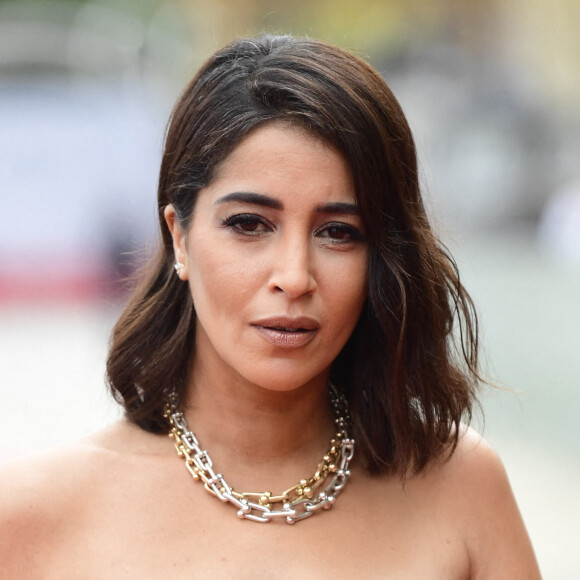 Leïla Bekhti au photocall du film "Les Intranquilles" (The Restless) lors du 69ème festival international du film de San Sebastian (Saint Sebastien) le 19 septembre 2021. 