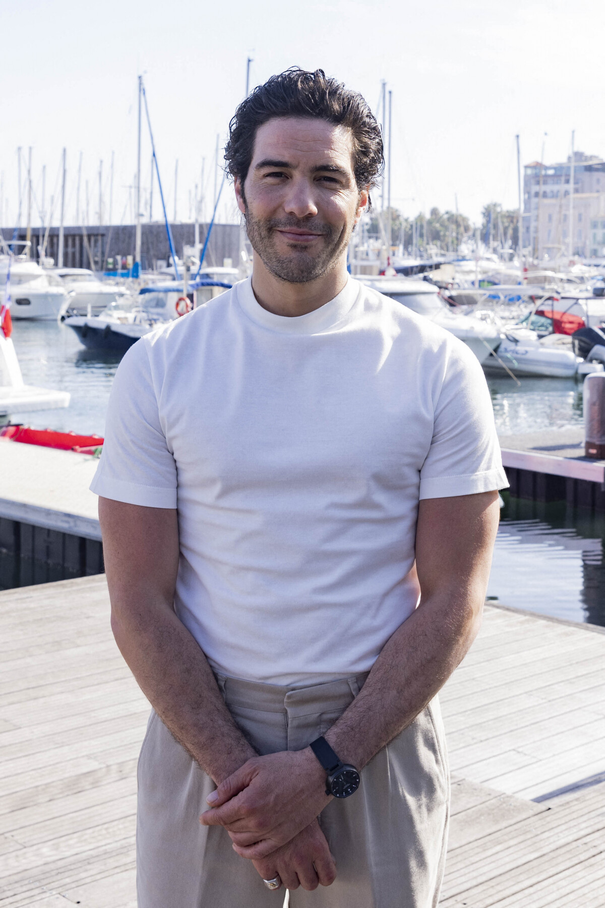 Photo Exclusif Interview de Tahar Rahim par A.Trapenard pour Brut