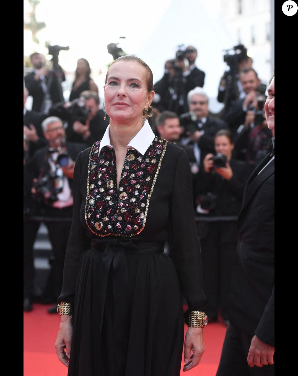 Carole Bouquet - Montée des marches pour la cérémonie de clôture du 75ème Festival International du Film de Cannes. Le 28 mai 2022 © Giancarlo Gorassini / Bestimage