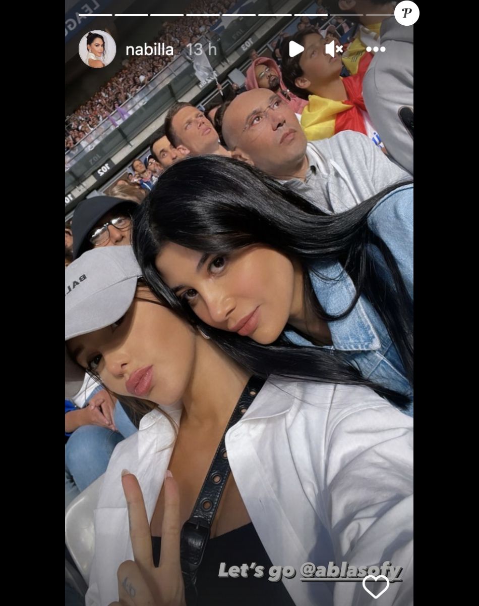 Nabilla assiste à la finale de la Ligue des Champions à quelques jours d'accoucher - Instagram