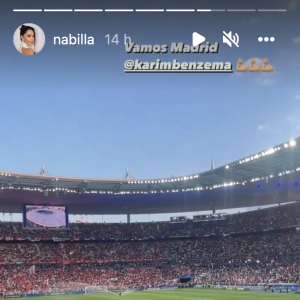 Nabilla assiste à la finale de la Ligue des Champions à quelques jours d'accoucher - Instagram