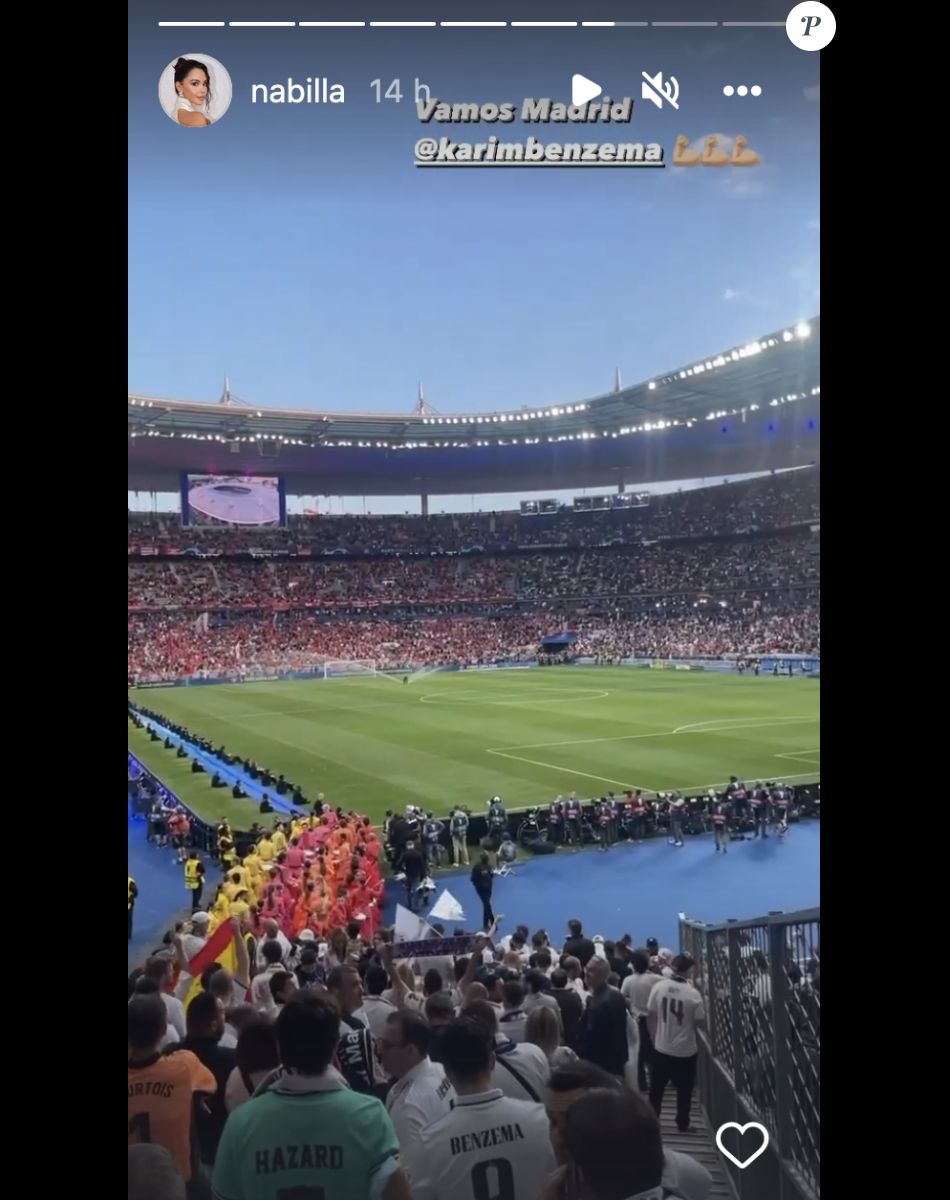 Nabilla assiste à la finale de la Ligue des Champions à quelques jours d'accoucher - Instagram