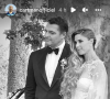 Arnaud Ducret a épousé sa compagne Claire Francisci pour la deuxième fois - Instagram