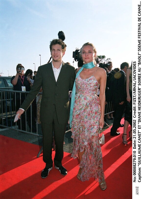Diane Kruger et Guillaume Canet - Festival de Cannes 2002