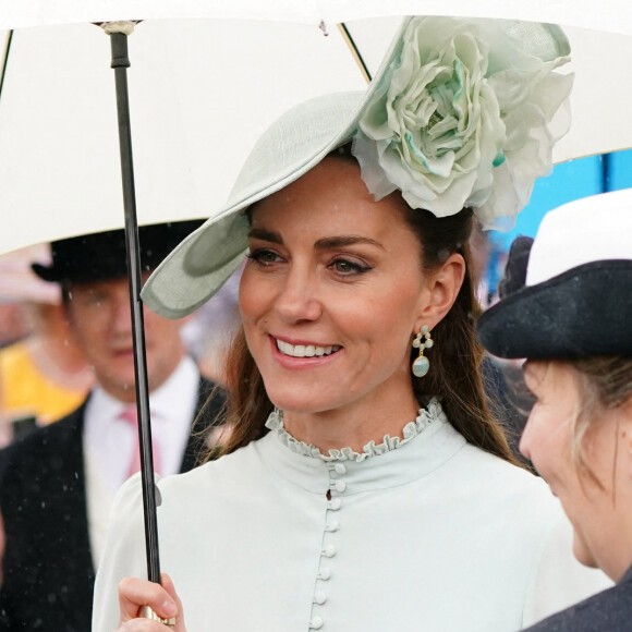 Catherine (Kate) Middleton, duchesse de Cambridge, lors d'une Royal Garden Party au Buckingham Palace à Londres, Royaume Uni