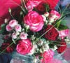 Le bouquet de roses offert par Julian Alaphilippe à sa compagne, Marion Rousse.