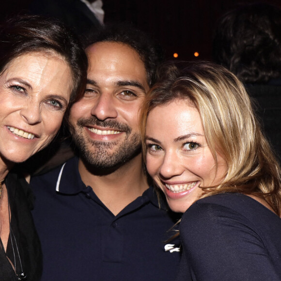 Charlotte Valandrey, Maud Baecker et Samy Gharbi - Concert et anniversaire de Charlotte Valandrey au Zèbre de Belleville à Paris. Le 29 novembre 2018. © Cédric Perrin / Bestimage