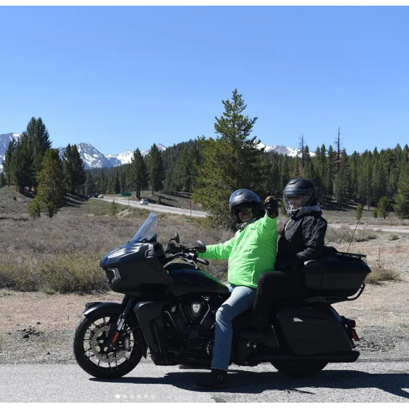 Jean-Luc Reichmann en road-trip aux Etats-Unis avec sa compagne Nathalie Lecoultre