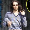 Russell Brand sort de son cours de yoga, à Los Angeles. 1er février