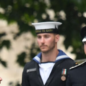 Le prince Harry, duc de Sussex et Meghan Markle, duchesse de Sussex - Les membres de la famille royale et les invités lors de la messe célébrée à la cathédrale Saint-Paul de Londres, dans le cadre du jubilé de platine (70 ans de règne) de la reine Elisabeth II d'Angleterre. Londres, le 3 juin 2022.