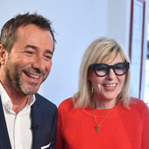 Chantal Ladesou et Bernard Montiel - Enregistrement de l'émission "Animaux Stars", diffusée le 4 juin sur la chaine Animaux. Le 5 avril 2022 © Veeren / Bestimage 