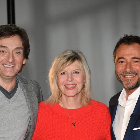 Pierre Palmade, Chantal Ladesou et Bernard Montiel - Enregistrement de l'émission "Animaux Stars", diffusée le 4 juin sur la chaine Animaux. Le 5 avril 2022 © Veeren / Bestimage 