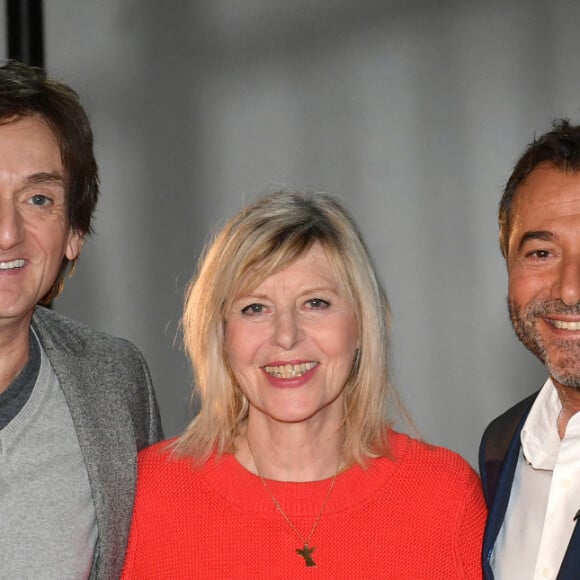 Pierre Palmade, Chantal Ladesou et Bernard Montiel - Enregistrement de l'émission "Animaux Stars", diffusée le 4 juin sur la chaine Animaux. Le 5 avril 2022 © Veeren / Bestimage 