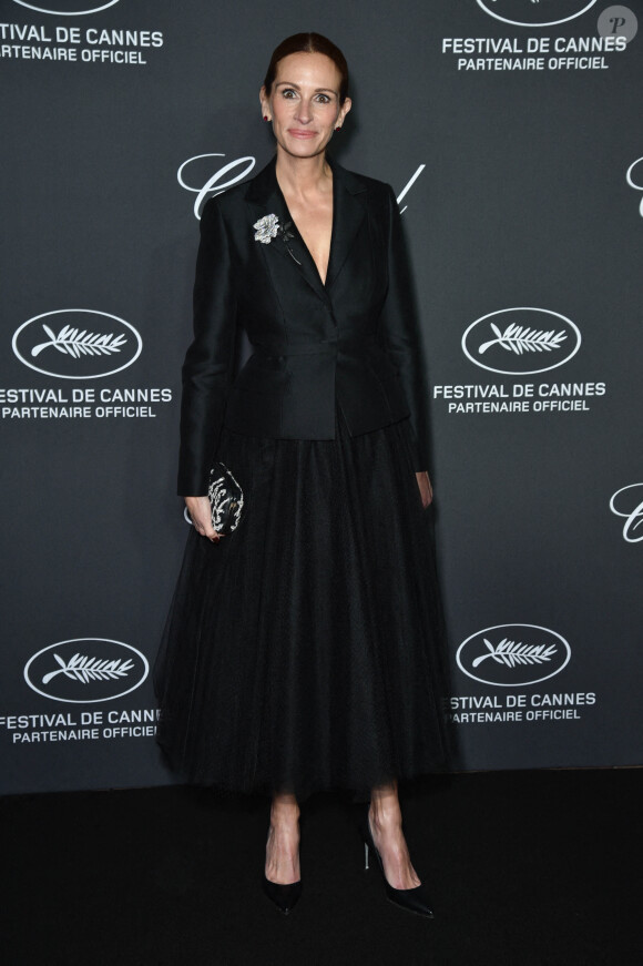 Julia Roberts - Photocall de la soirée des "Trophées Chopard 2022" lors du 75ème festival du film de Cannes. Le 19 mai 2022 © Olivier Borde / Bestimage 