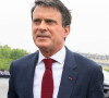Manuel Valls - Cérémonie de commémoration de la 77ème de la Victoire du 8 mai 1945, à l'Arc de Triomphe, Paris le 8 mai 2022. © Jacques Witt / Pool / Bestimage 