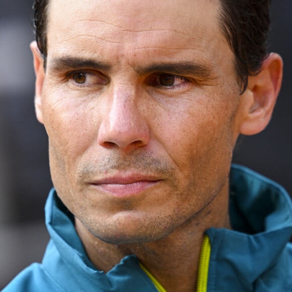 Rafael Nadal - Rafael Nadal et Casper Ruud lors de la finale simple messieurs aux Internationaux de France de tennis de Roland Garros à Paris.