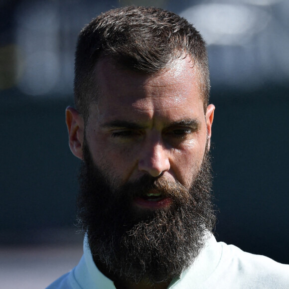 Benoît Paire - Tournoi BNP Paribas Open d'Indian Wells © Antoine Couvercelle / Panoramic / Bestimage