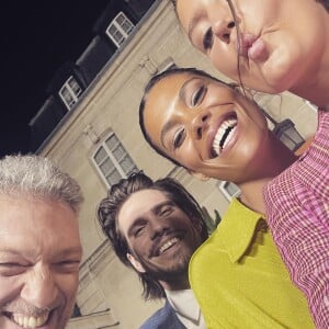 Adèle Exarchopoulos, Tina Kunakey, Vincent Cassel et François Civil sur Instagram. Le 7 juin 2022.