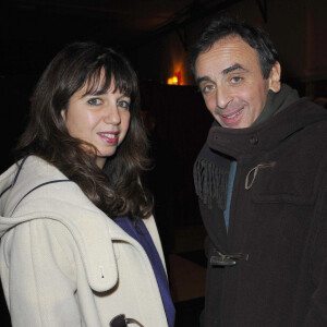 Eric Zemmour et Mylène Chichportich à la générale du spectacle de Gaspard Proust