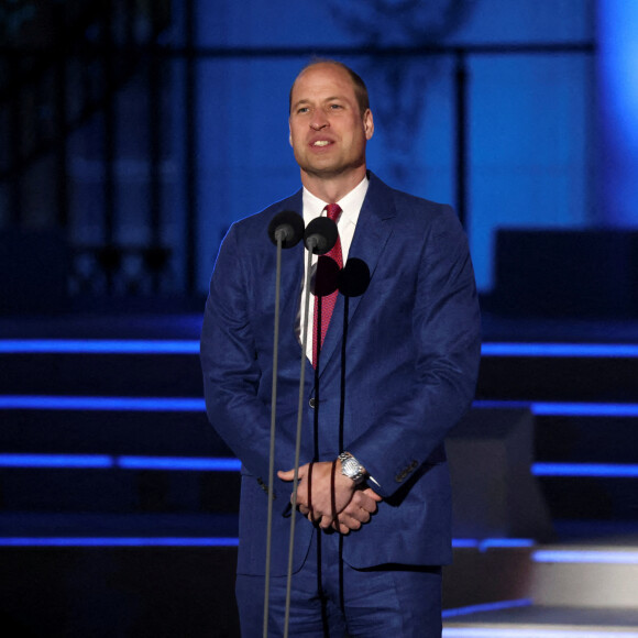 Le prince William, duc de Cambridge - Concert du jubilé de platine de la reine devant le palais de Buckingham à Londres le 4 juin 2022. 