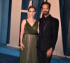 Natalie Portman et Benjamin Millepied au photocall de la soirée "Vanity Fair" lors de la 94ème édition de la cérémonie des Oscars à Los Angeles, le 27 mars 2022. 