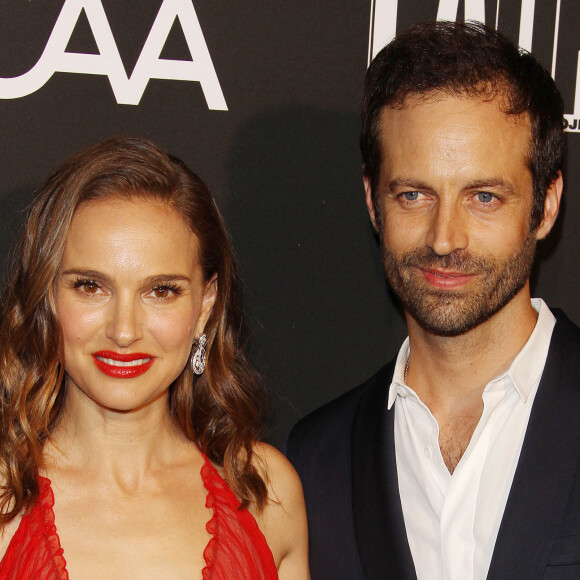 Natalie Portman et son mari Benjamin Millepied - Les célébrités posent lors du photocall de la soirée "L.A. Dance Project" à Los Angeles le 20 octobre 2018. 