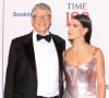 Bill Gates et sa fille Phoebe Adele Gates au photocall du gala "Time 100" au Lincoln Center à New York. 