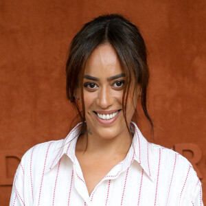 Amel Bent au village des Internationaux de France de tennis de Roland Garros à Paris le 12 juin 2021. © Dominique Jacovides / Bestimage 