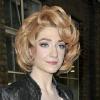 Nicola Roberts des Girls Aloud aux studios de Londres le 2 février 2010